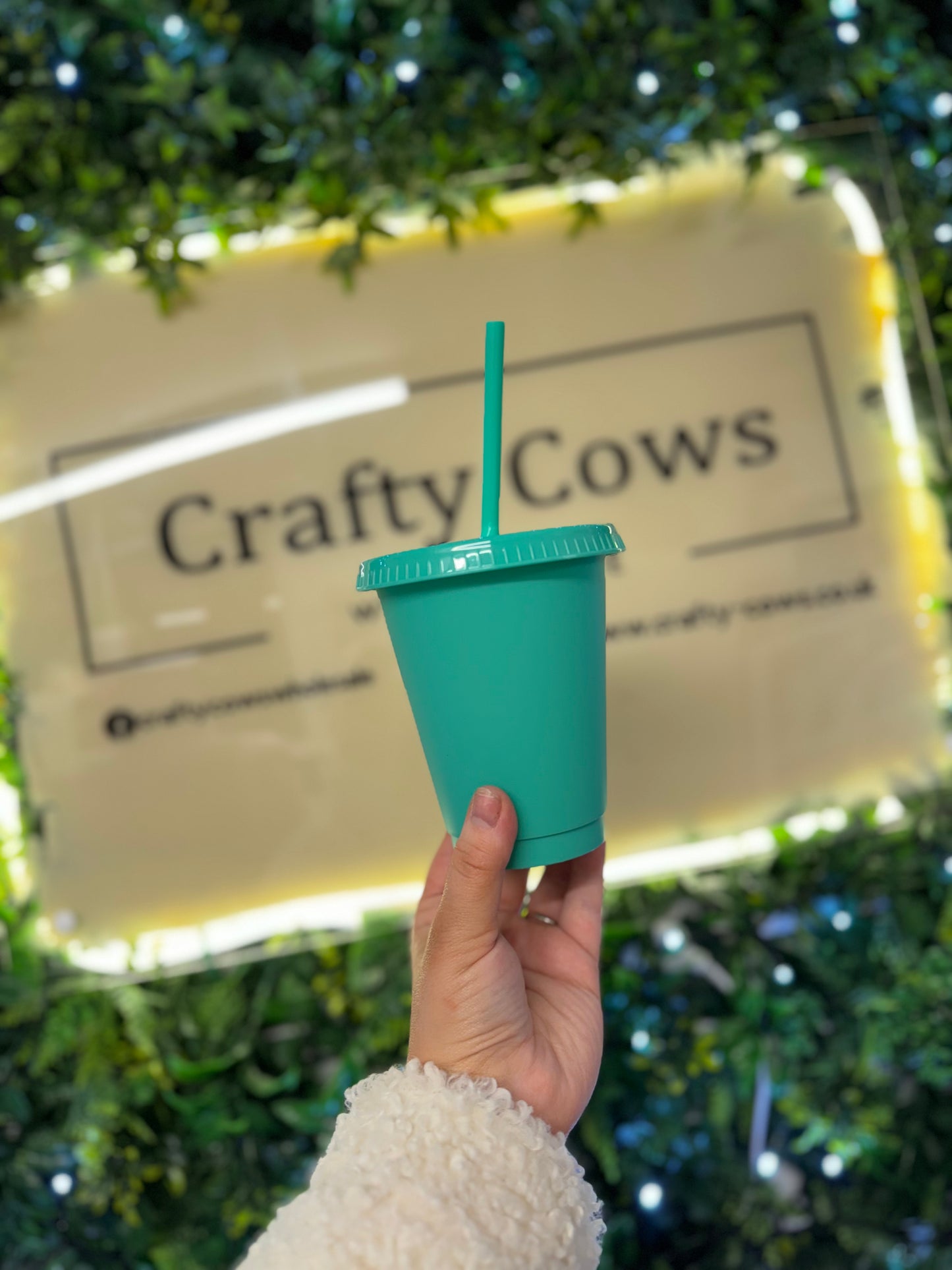 16oz Green Cold Cup