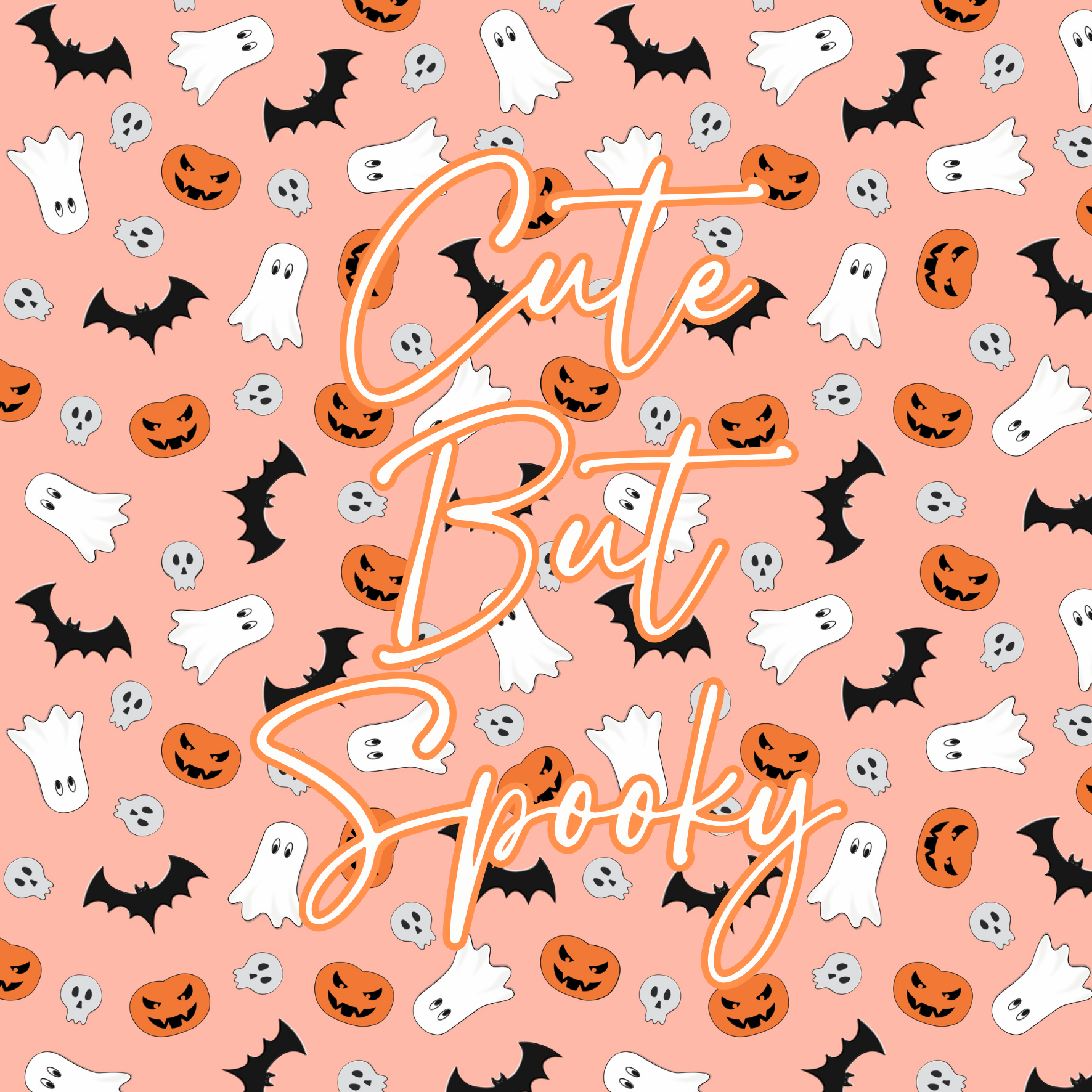 Printed Vinyl - Cute But Spooky