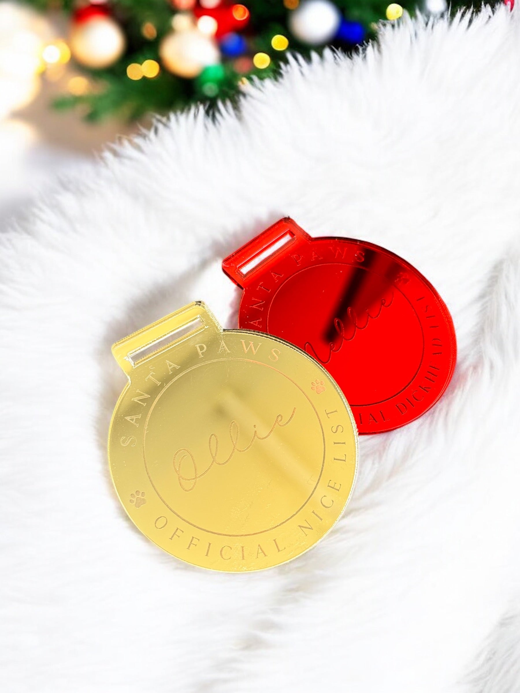 Santa Paws Medal