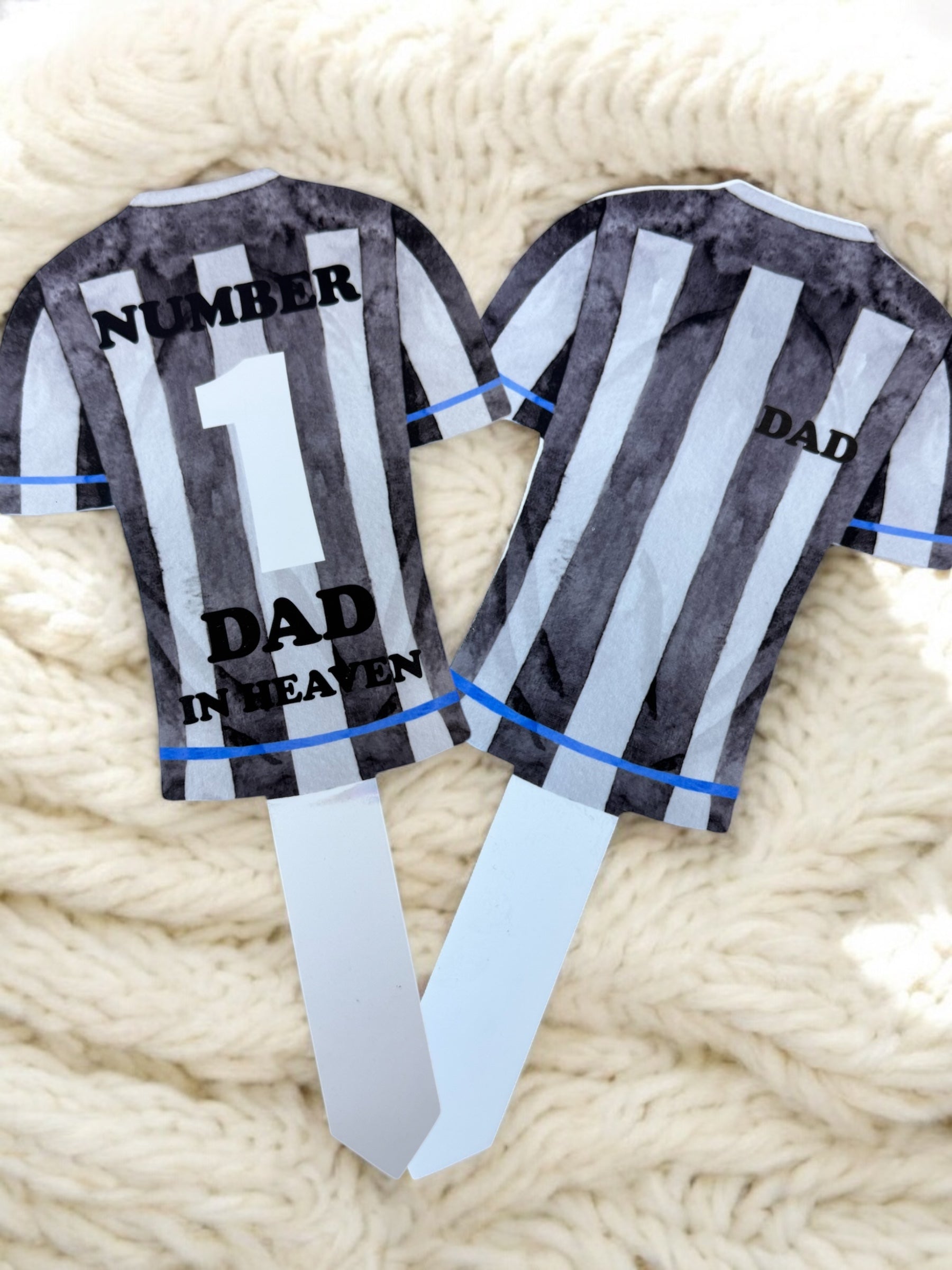 Football Shirt Grave Marker