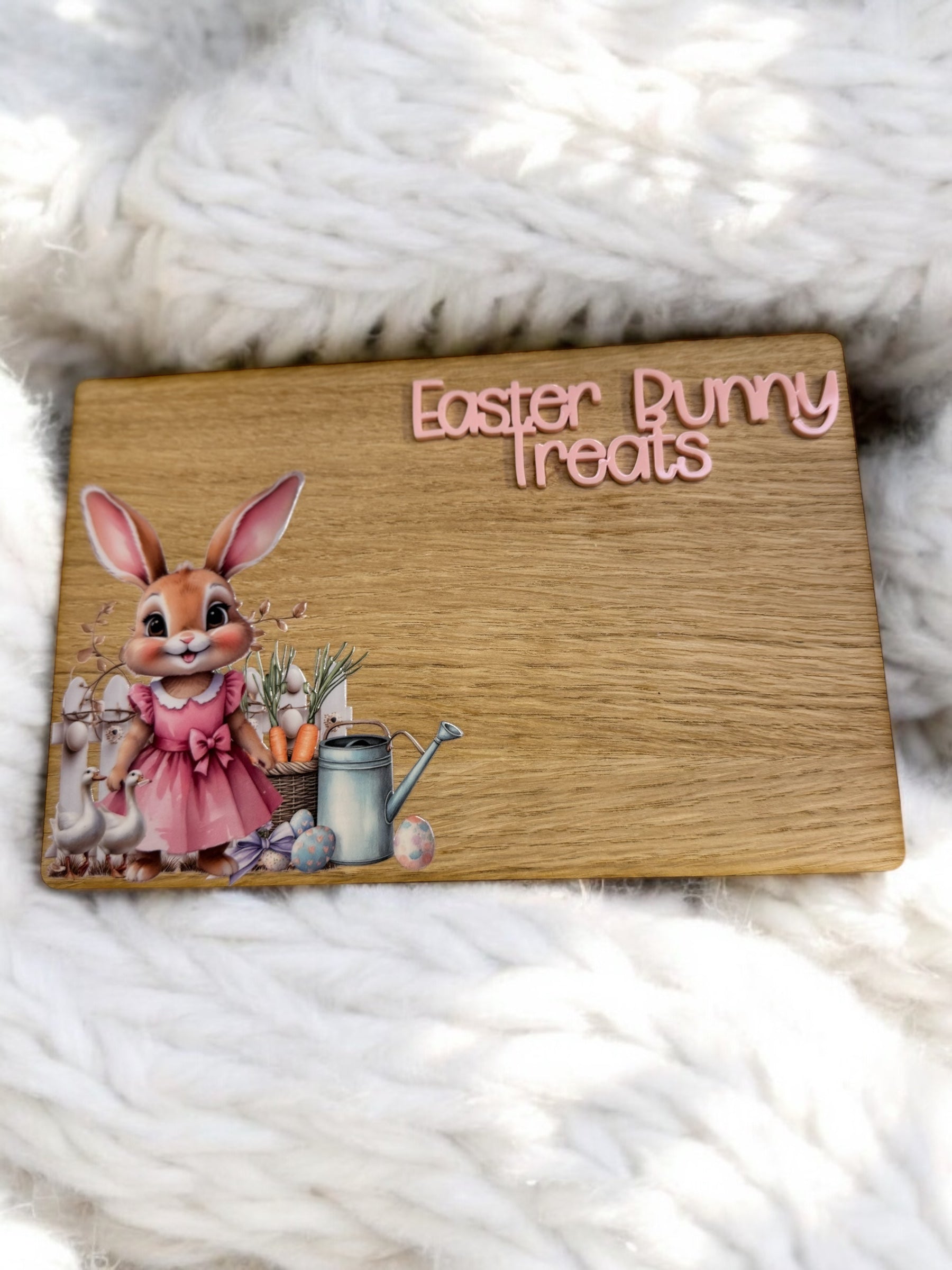 Easter Bunny Treats Board