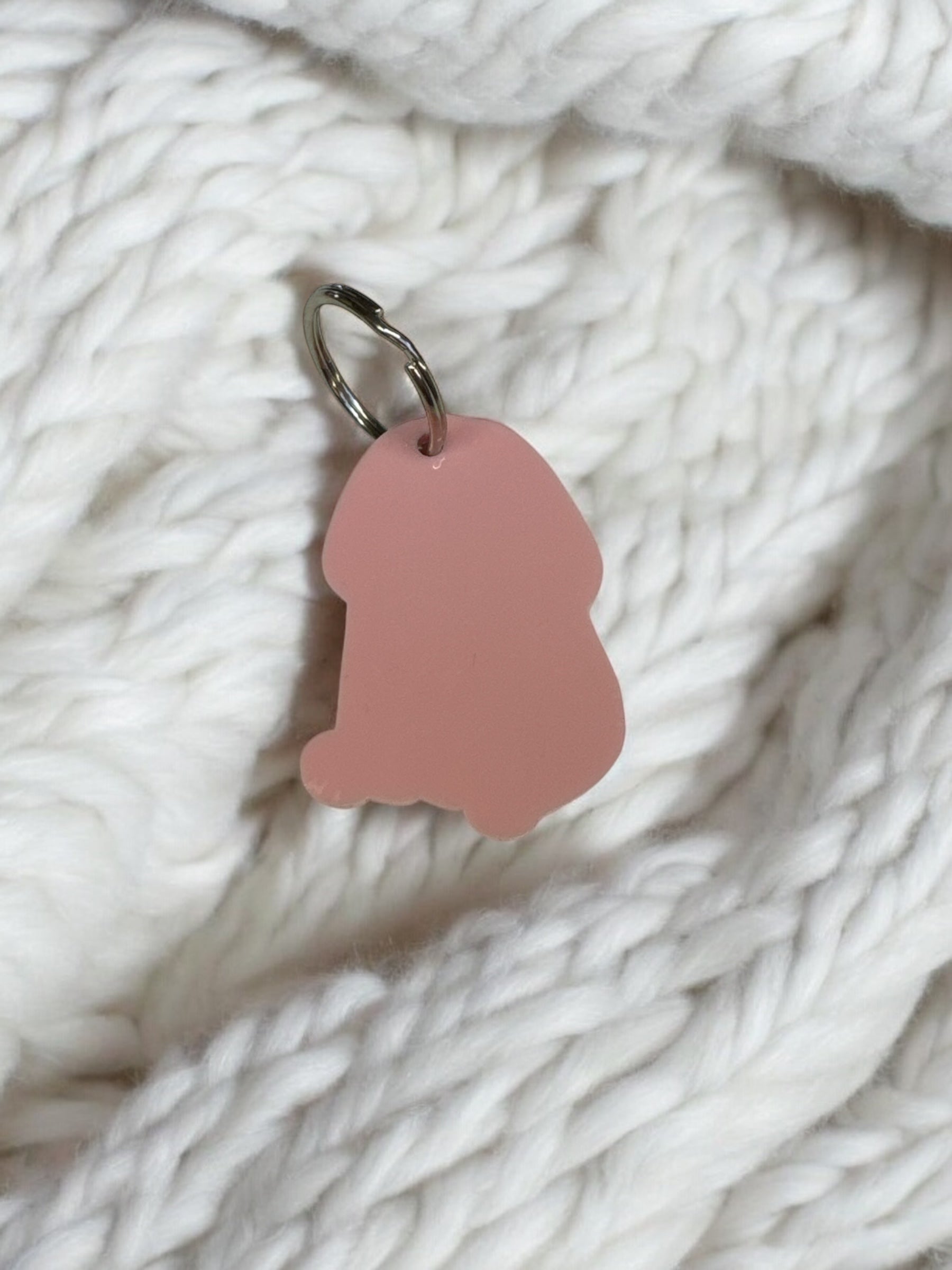 Cute Penis Shaped Keyring 60mm