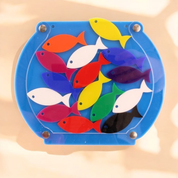 Reward Goldfish Bowl Drop Box with FREE feet - Acrylic