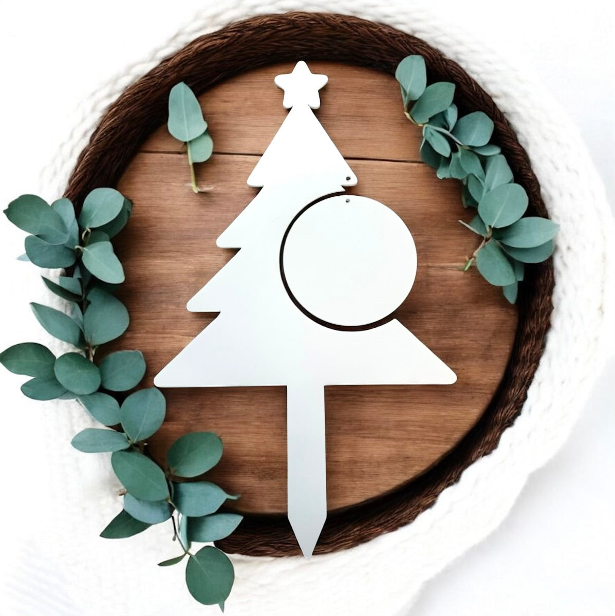 Christmas Tree Grave Marker