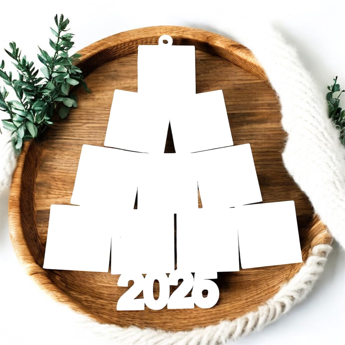 2025 Hanging Acrylic Blank Decoration