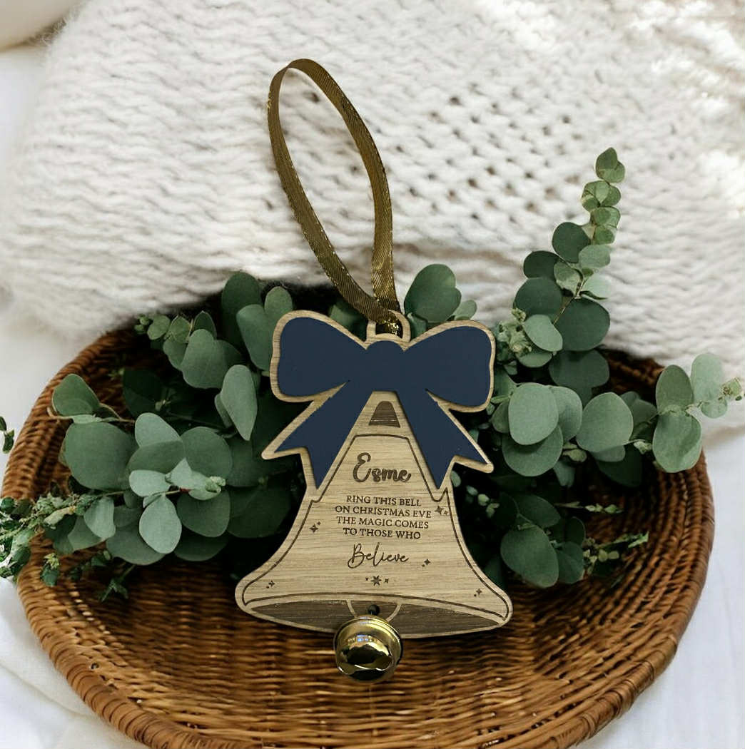 Bell Bow Shaped Plaque