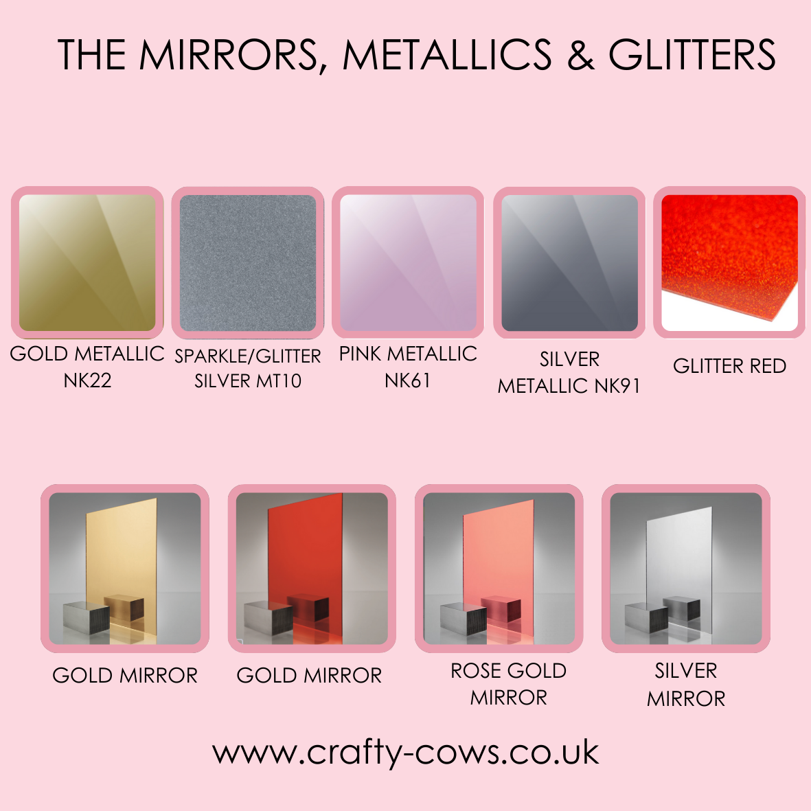 Full Colour Acrylic Chip Selection 3mm