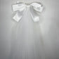 Bridal Hair Bow And Veil