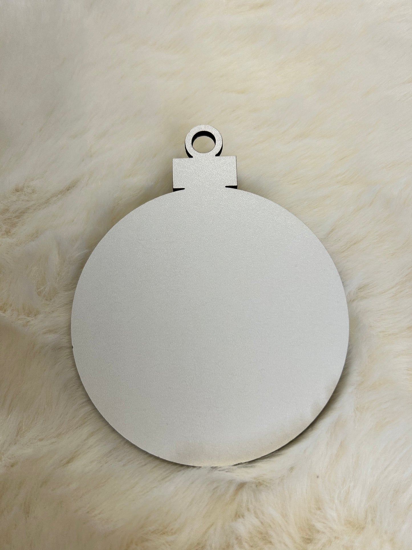 MDF Sublimation Round Bauble