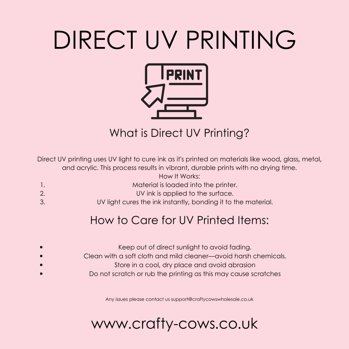 CUSTOM A6 BOOK UV PRINT - PURCHASE BOOK SEPERATELY