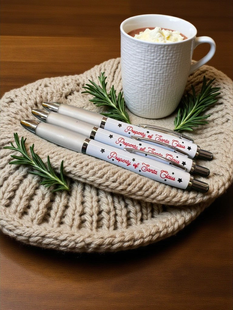 Property Of Santa Clause UV Printed Pen