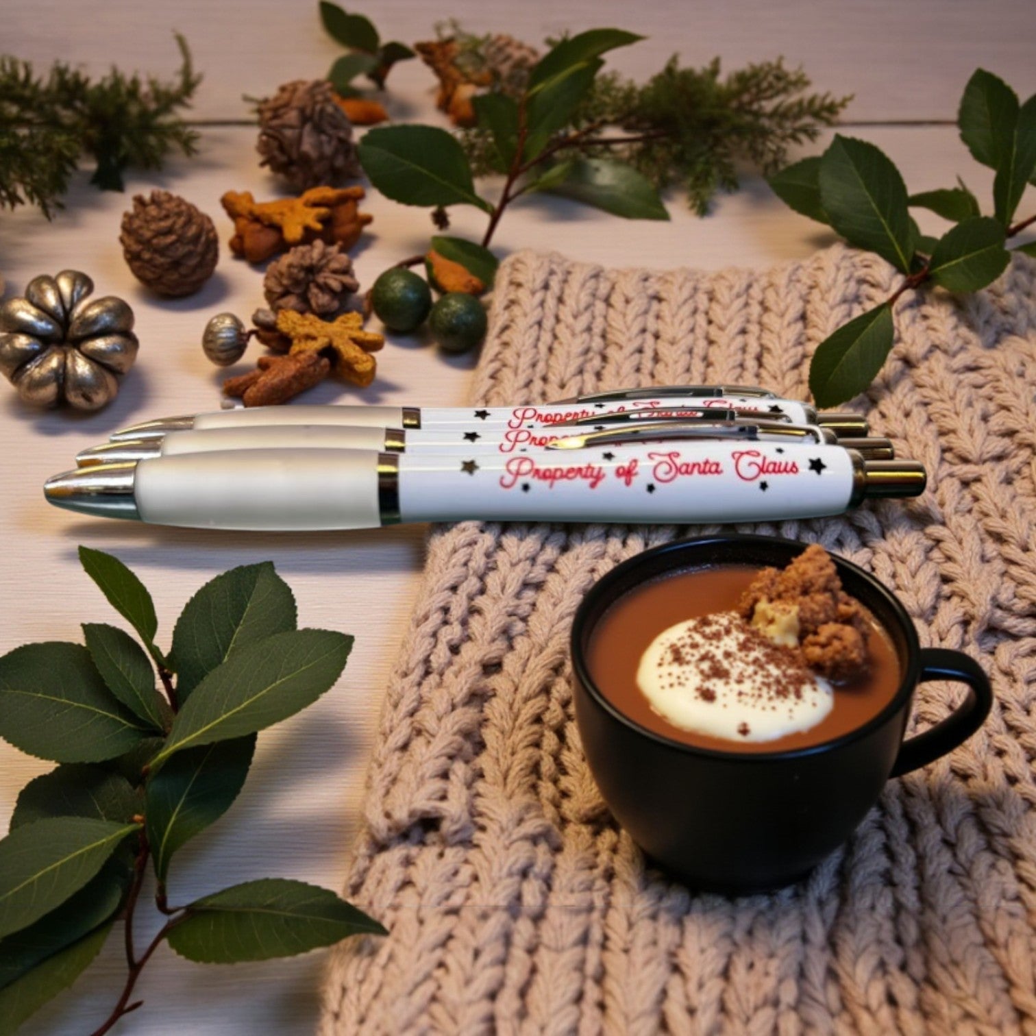 Property Of Santa Clause UV Printed Pen